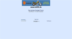 Desktop Screenshot of ls650.de
